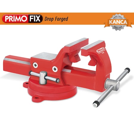 Kanca Primo Drop-Forged Fix Vise With Swivel Base 120 mm PRMPLSB-120